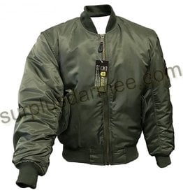 SGS Aviation Bomber Jacket MA-1 Olive Sage SGS