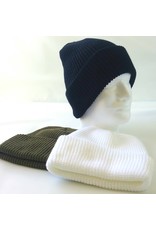 MILCOT MILITARY Tuque 100% Acrylique Noir Olive ou Blanc