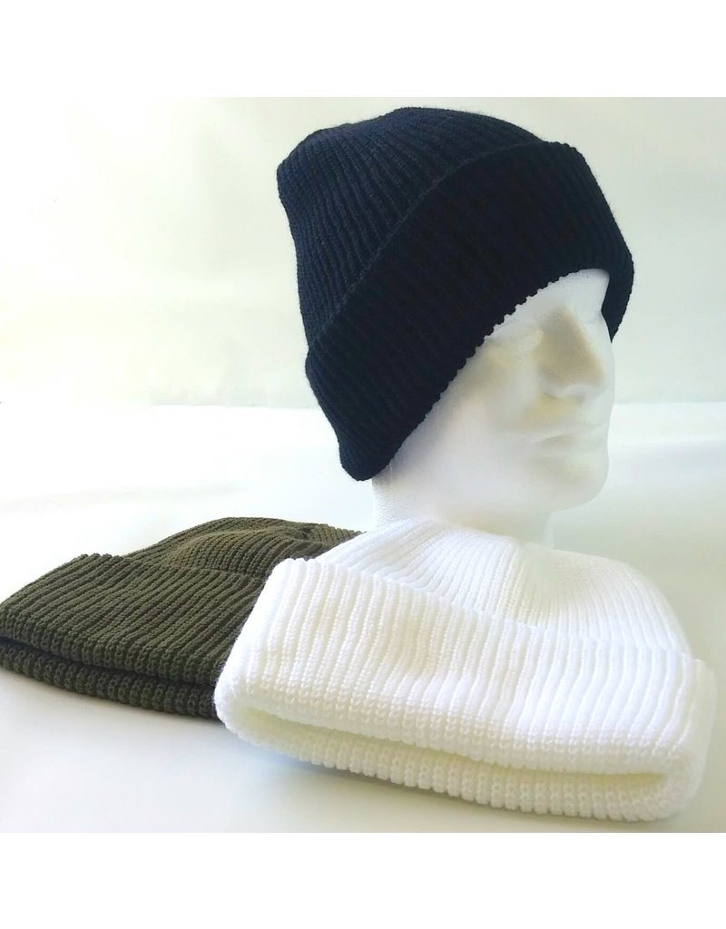MILCOT MILITARY 100% Acrylic Toque Black Olive or White
