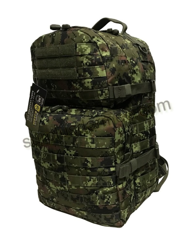 MILCOT MILITARY Sac A Dos Tactical 35L Canadien Molle  Cadpat