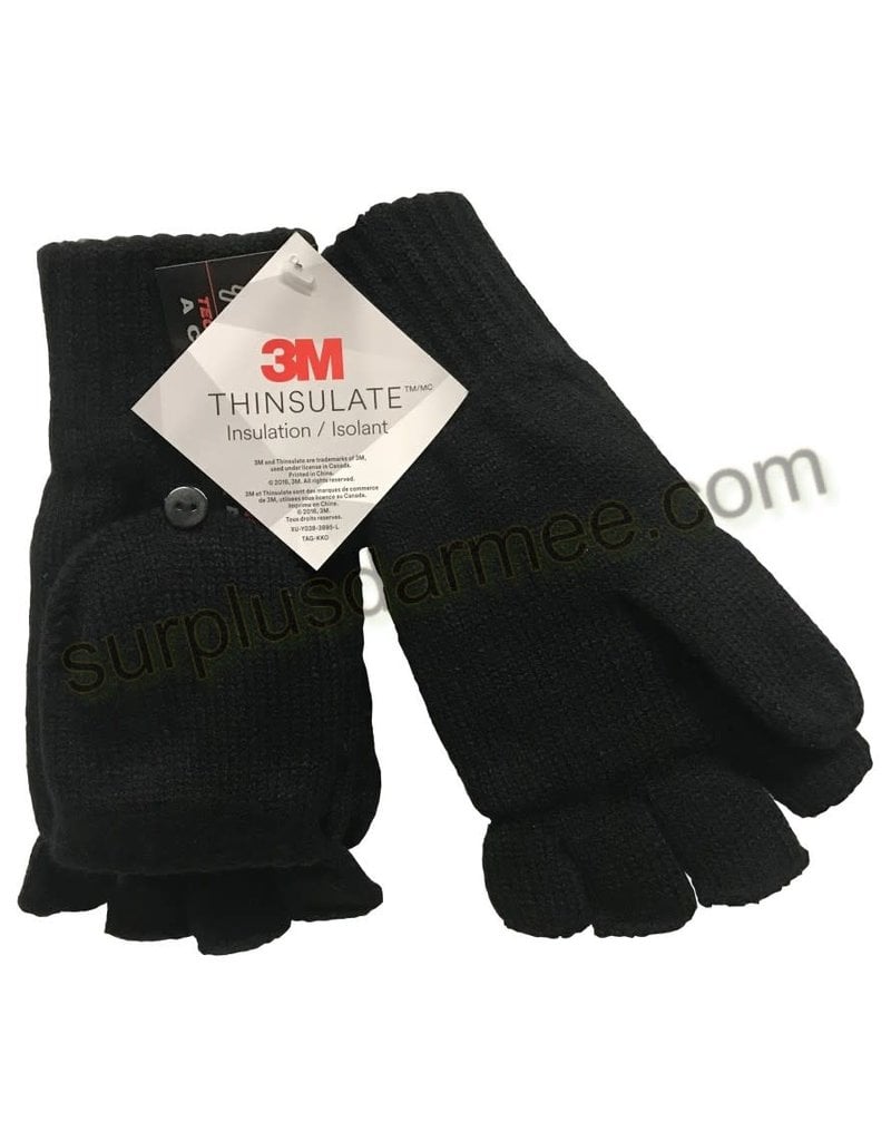 MISTY MOUNTAIN Cut Finger Glove Flap Misty Mountain Insulated Thinsulate