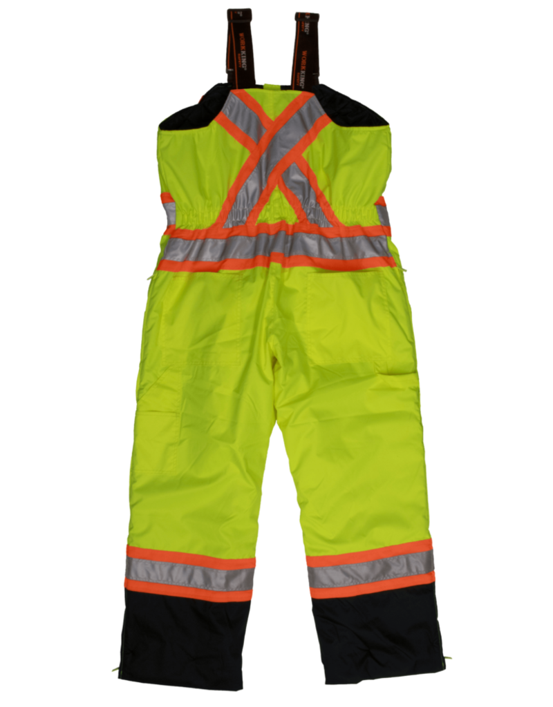 TOUGH-DUCK 3M High Visibility Reflective Insulated Work Overalls Tough Duck