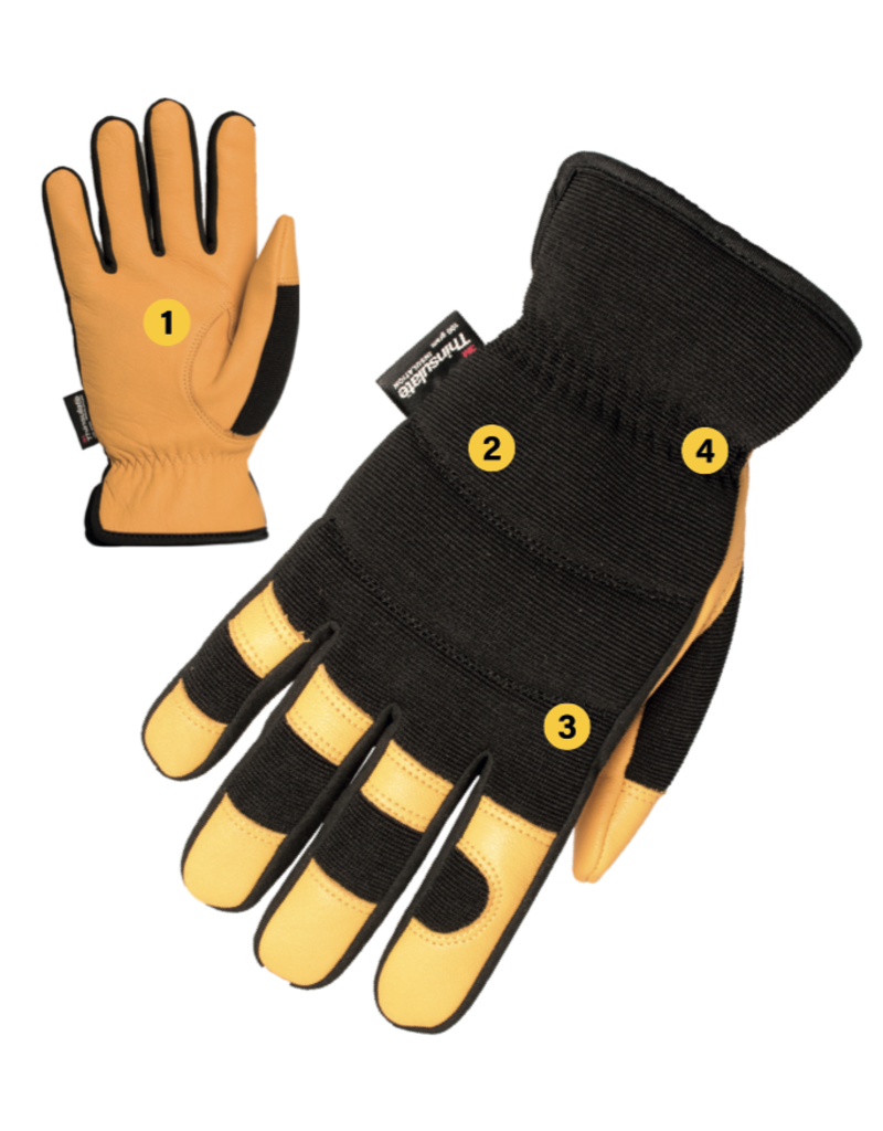 HORIZON 3M Horizon Insulated Goat Leather Work Glove