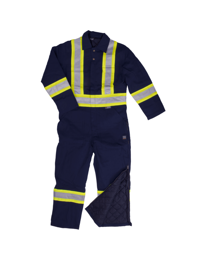 WORK KING Overall (Coverall) Lined Work King Reflective Band 3M