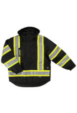 TOUGH-DUCK Fluorescent Reflective Work Winter Coat 5 in 1 Tough Duck