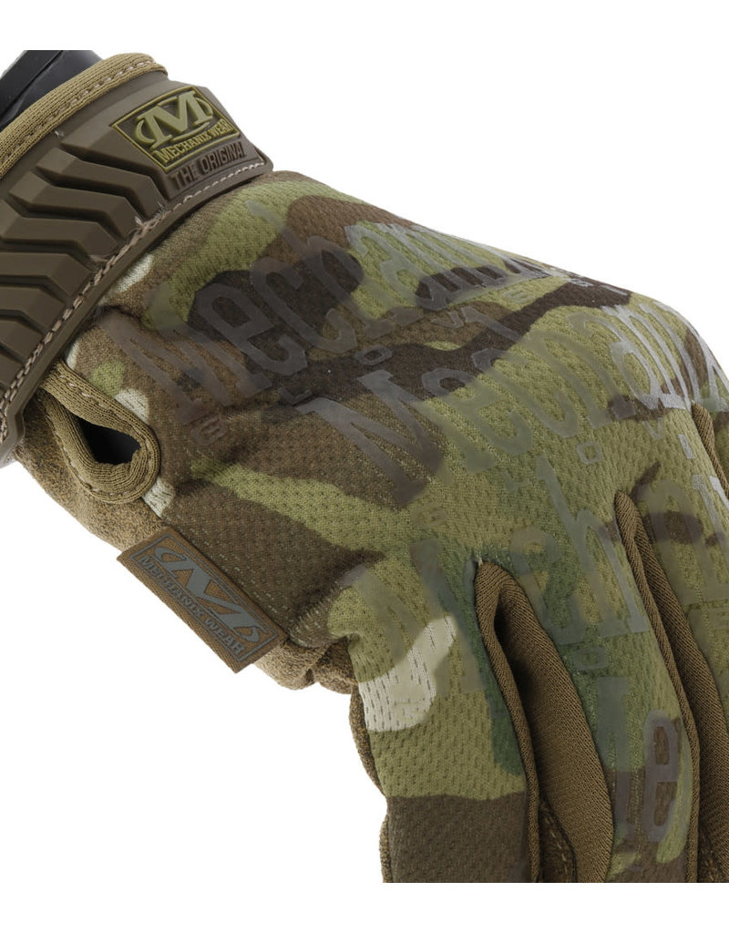 Gants Mechanix Original MultiCam Noir - Durabilité et Dextérité