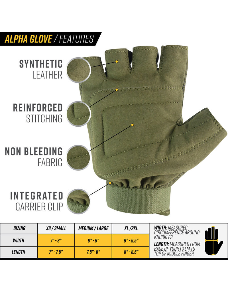 VALKEN Valken Paintball Airsoft Half-Finger Gloves