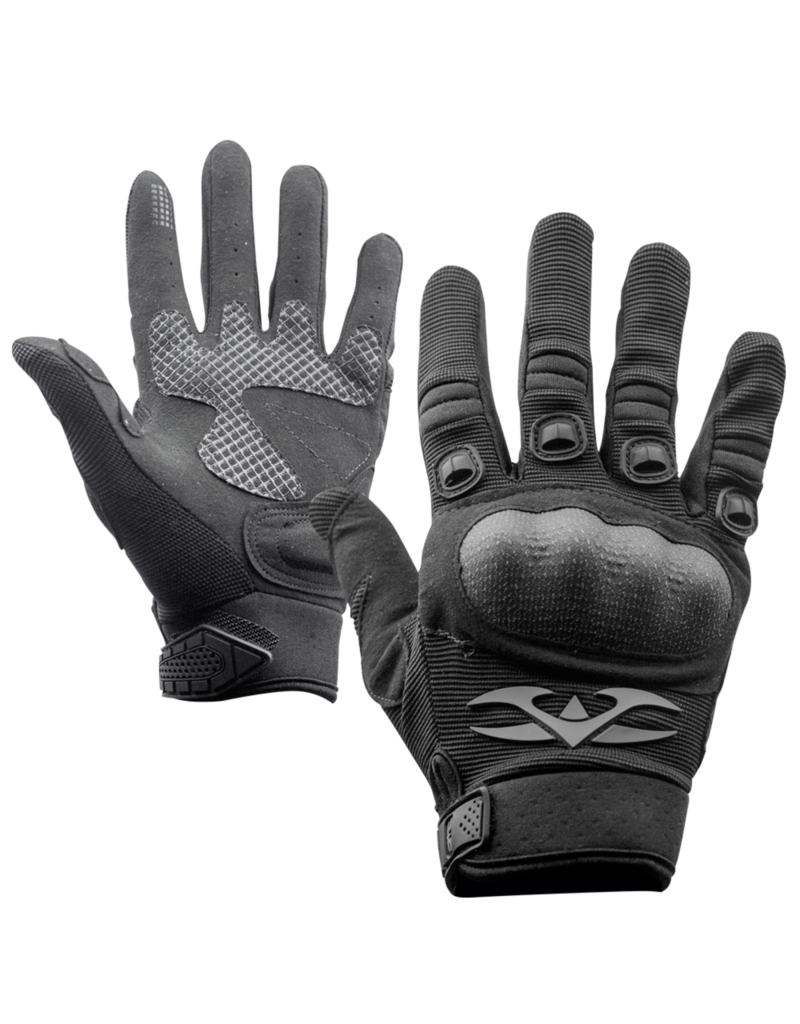 Gants-paintball-airsoft- coqués-Noirs-Taille-S-Valen-V-TAC