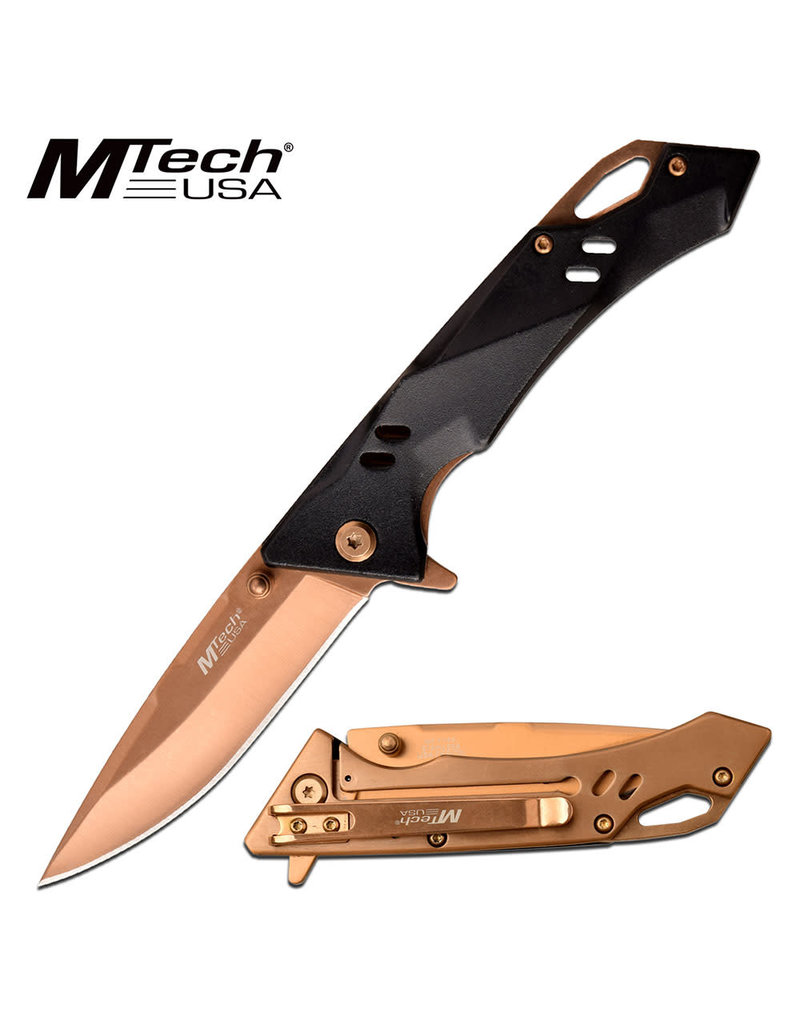 Manual Pivot Ball Folding Knife MTech Army Supply Store Military