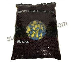 Pack De 6 Pods De Paintball Maddog Bones – Gris Fumé – 150 Billes Par Pod