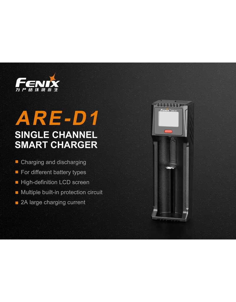 FENIX Fenix ARE-D1 Single Channel Smart Battery Charger