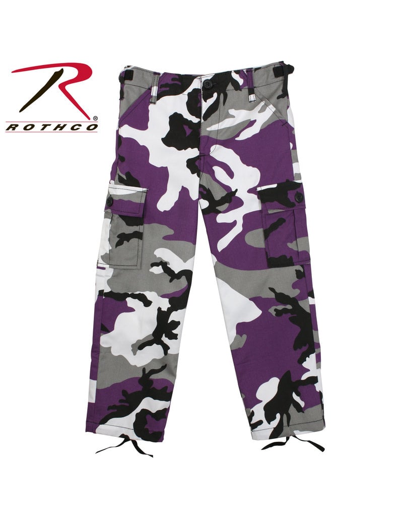 Rothco Two-Tone UV Purple/Urban Camo BDU Pants - Army Supply Store