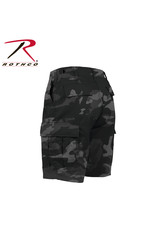 ROTHCO Rothco Black Camo Military Style Bermuda Shorts