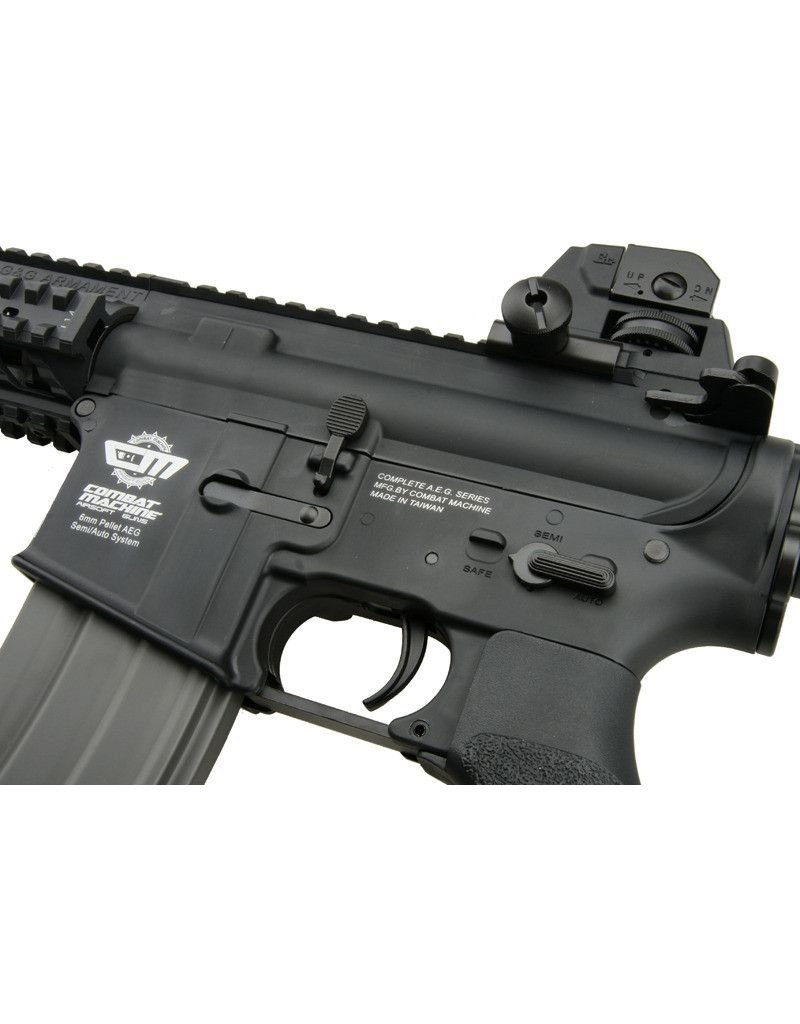 thumbnail image 2 of G&G Combat Machine CM16 Raider-L RIS AEG Electric Airsoft Rifle – Taiwan Made – Safe/Semi/Full Auto 2 of 5