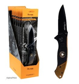 OLYMPIA Olympia Star U.S Knife Black