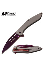 M-TECH Couteau de poche Pliant Lame Mauve M-Tech