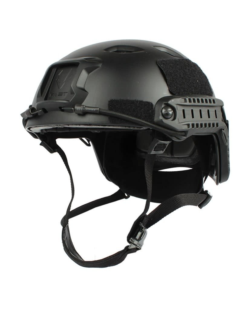 Masque Airsoft - Casque Airsoft - Masque Paintball - Casque tactique -  Lentille noire