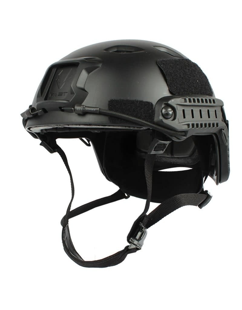 KILLHOUSE Tactical Airsoft Paintball Fast Base Jump Adjustable Helmet Black