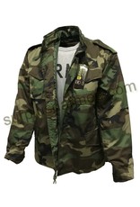 MILCOT Woodland Camo M-65 Lined Jacket