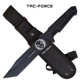 TAC-FORCE Couteau Lame Fixe Tanto Punisher Tac-Force