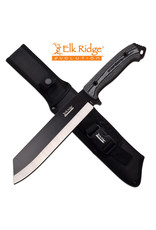 ELK RIDGE Couteau Lame Fixe Machette Evolution Elk Ridge