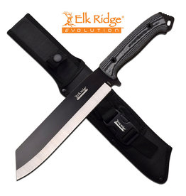 ELK RIDGE Couteau Lame Fixe Machette Evolution Elk Ridge