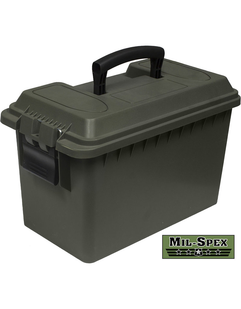 MIL SPEX Boite Rangement Case Munition .50 Mil-Spex