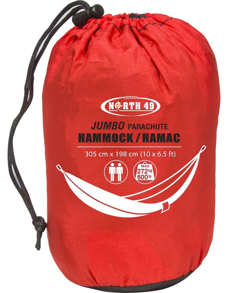 NORTH 49 Hamac Double XL 600 LB Rouge North 49