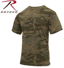 ROTHCO Chandail T-Shirt Camouflage Coyote Vintage Rothco