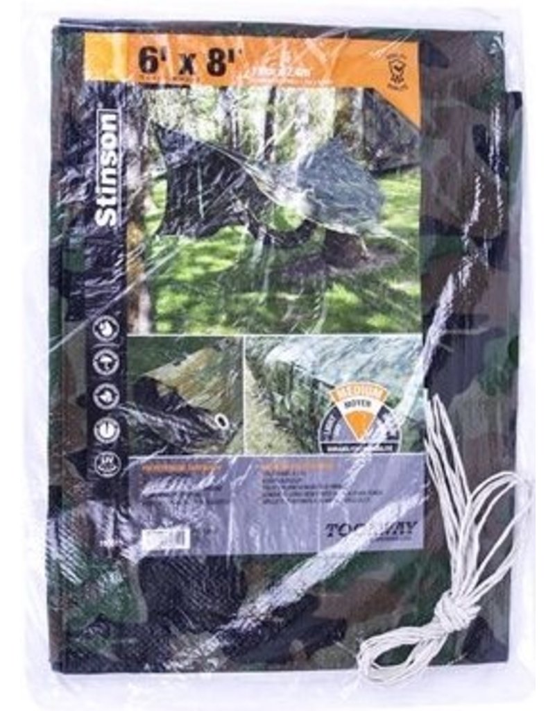 STINSON Stinson Camouflage 6x8 Recovery Canvas