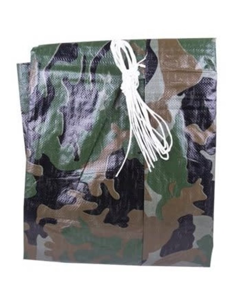 STINSON CANVAS COVER 10X15 POLYETHYLENE CAMOUFLAGE