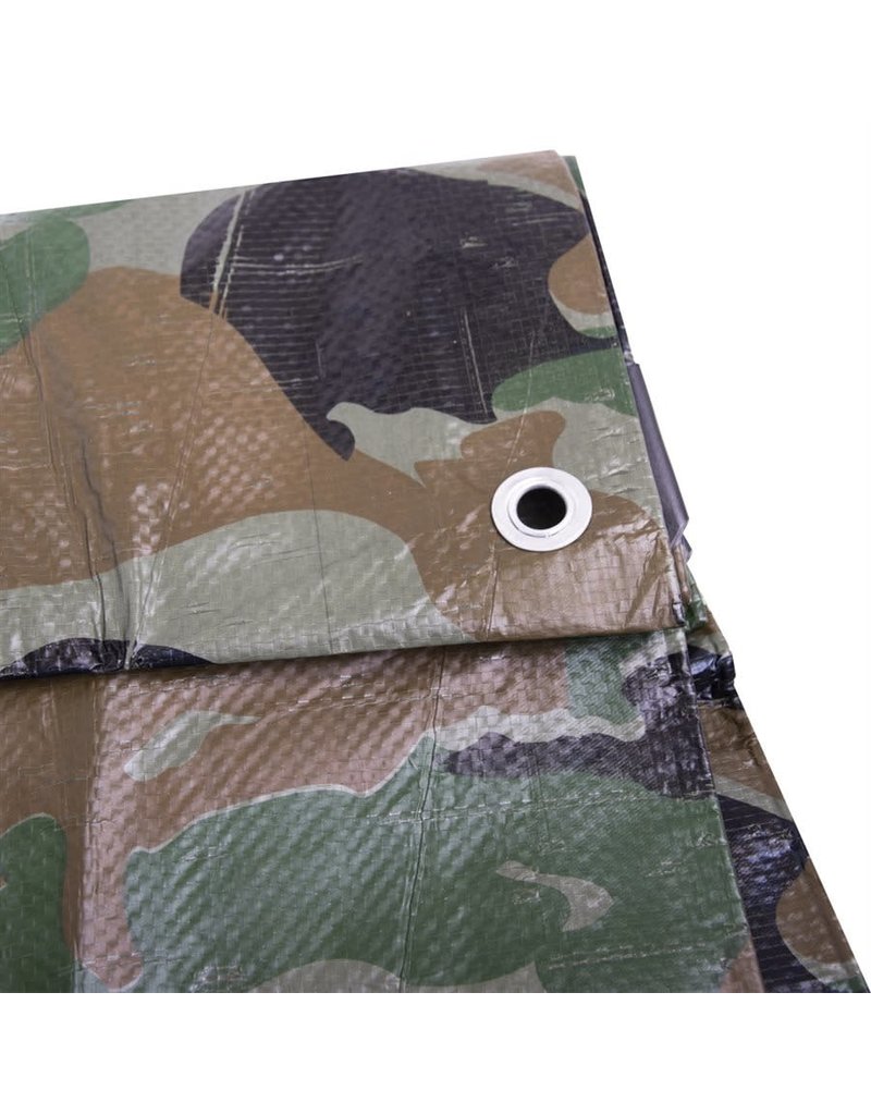 STINSON TOILE BÂCHE 15X20 POLYÉTHYLÈNE CAMOUFLAGE STINSON