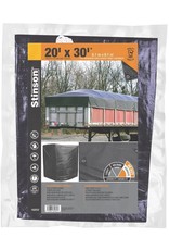 STINSON Heavy Duty Canvas 20X30 Multi-Use Black STINSON