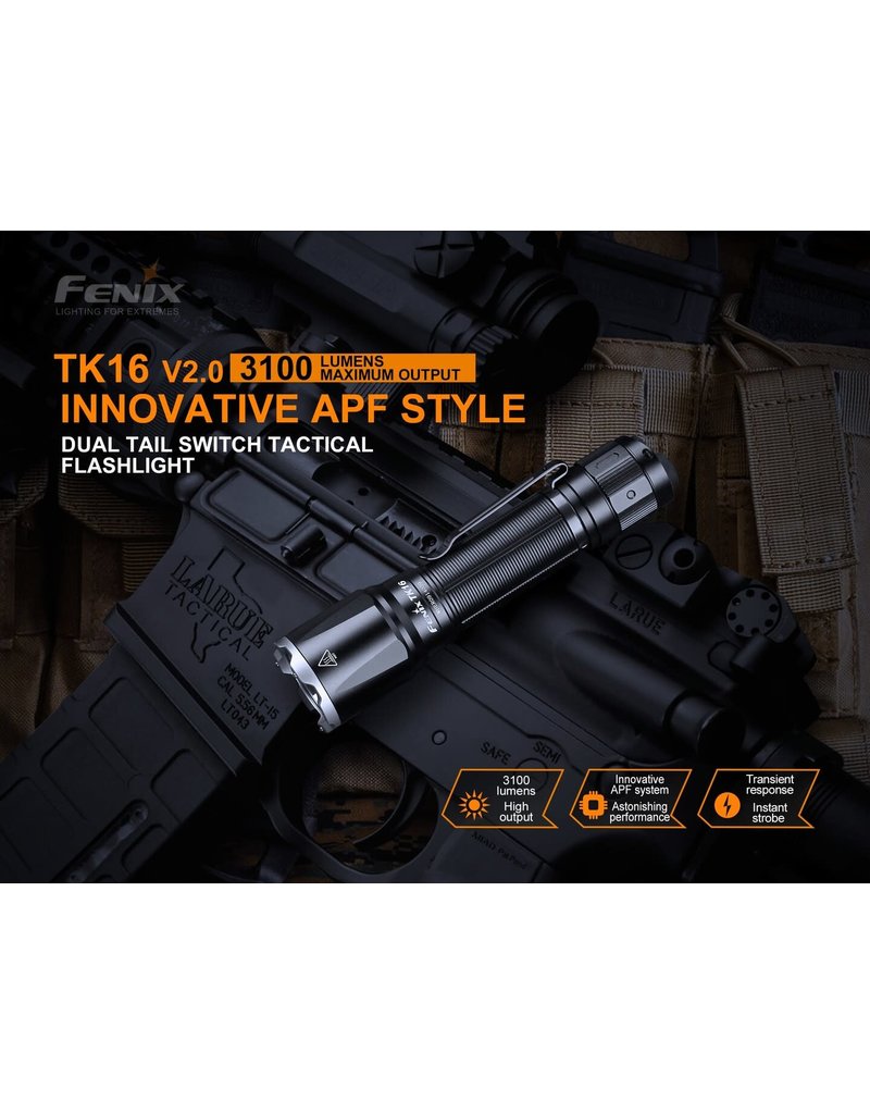 FENIX Fenix TK-16 V2.0 3100 Lumens Tactical Flashlight