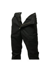 SGS Pantalon Cargo Noir Style Militaire