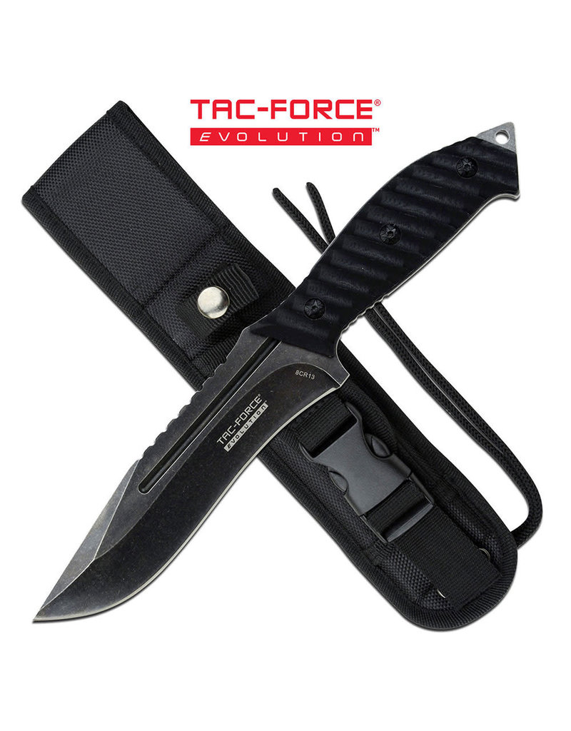 TAC-FORCE Couteau Lame fixe Évolution G-10 Tac-Force