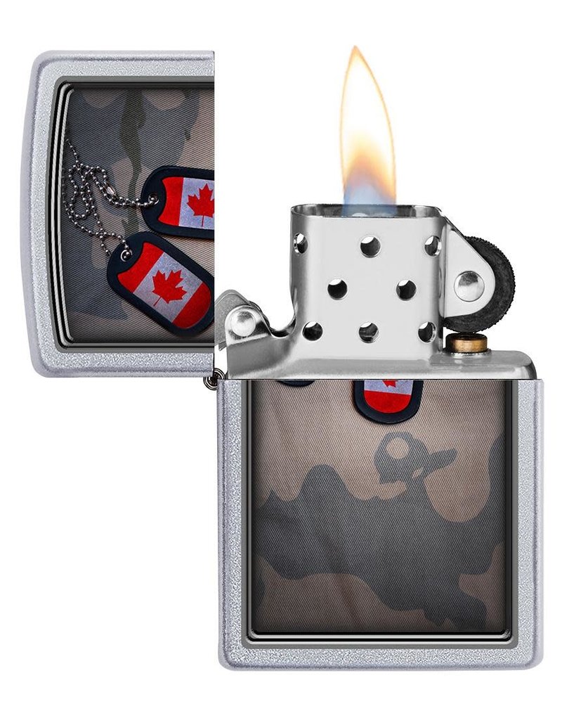 ZIPPO Zippo Medaille Tag Canada Camo