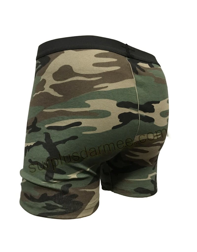 Men's Underwear Boxer Camo Woodland - Army Supply Store Military