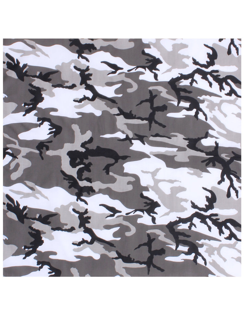 ROTHCO Rothco Foulard Tête Bandana Carré 27X27 Camouflage