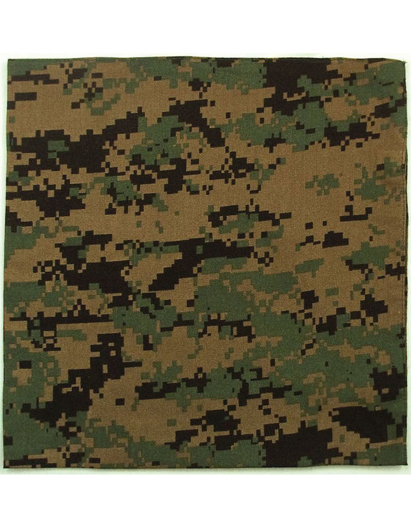 ROTHCO Rothco Head Scarf Bandana Square 27X27 Camouflage