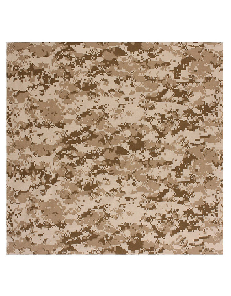 ROTHCO Rothco Foulard Tête Bandana Carré 27X27 Camouflage