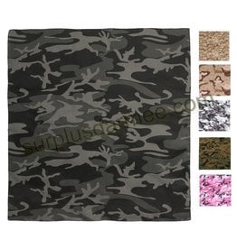 ROTHCO Rothco Head Scarf Bandana Square 27X27 Camouflage