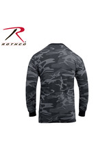 ROTHCO Chandail Manche Longue Camouflage Noir