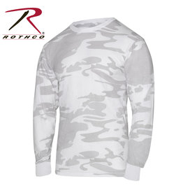 ROTHCO Chandail Manche Longue Camouflage  Blanc