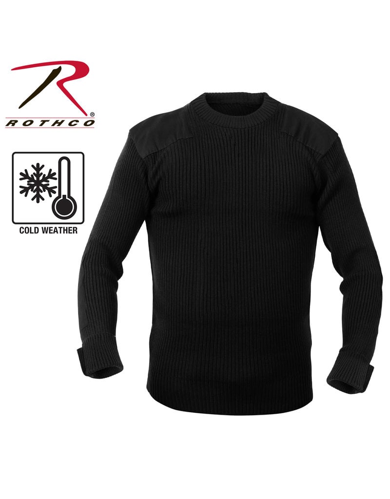 Rothco Acrylic Commando Military Style Sweater - Army Supply Store