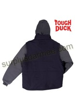 TOUGH-DUCK Work Coat Tough Duck Lined Removable Sleeve Jacket