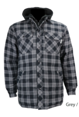 GATTS Gatts Pique Lined Hooded Work Shirt