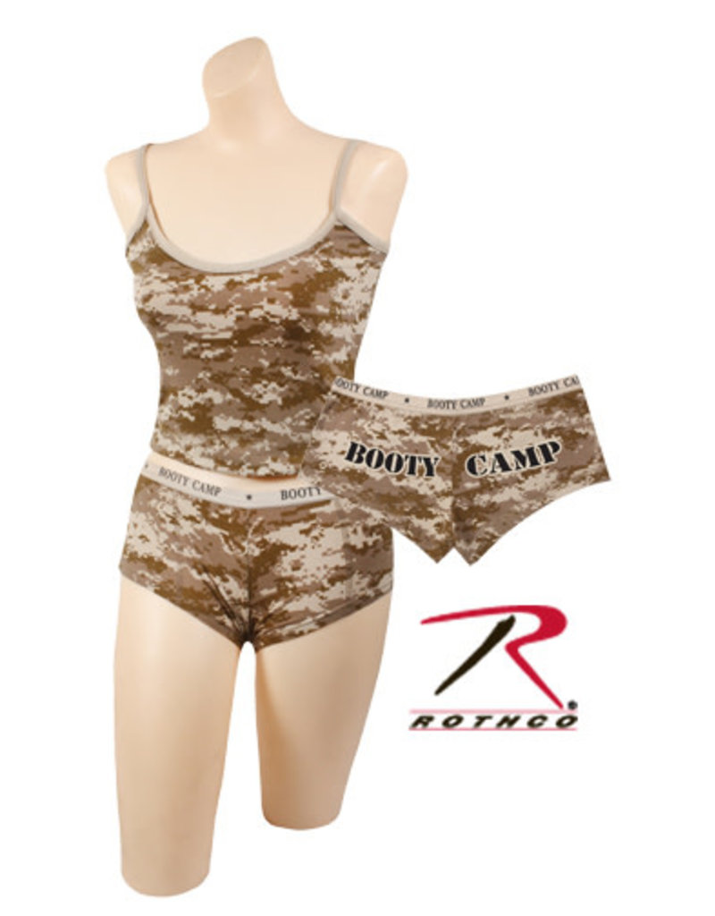 Rothco Woodland Camo Booty Camp Shorts