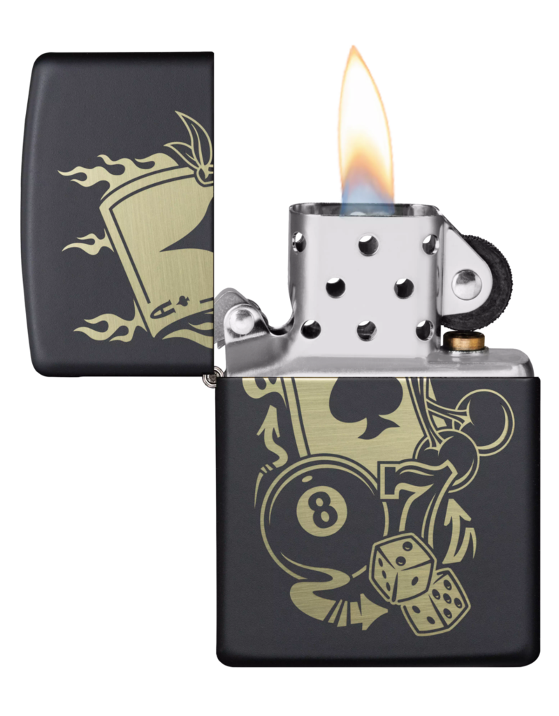 ZIPPO Zippo Ace of Spades Gambling 49257