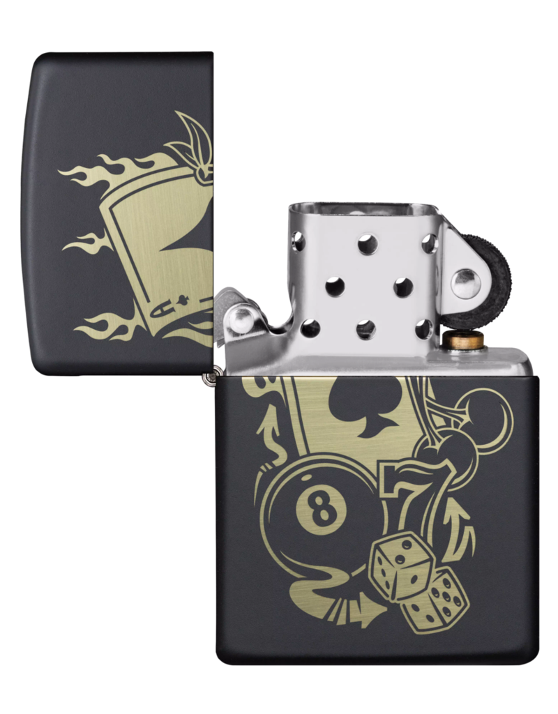 ZIPPO Zippo Ace of Spades Gambling 49257